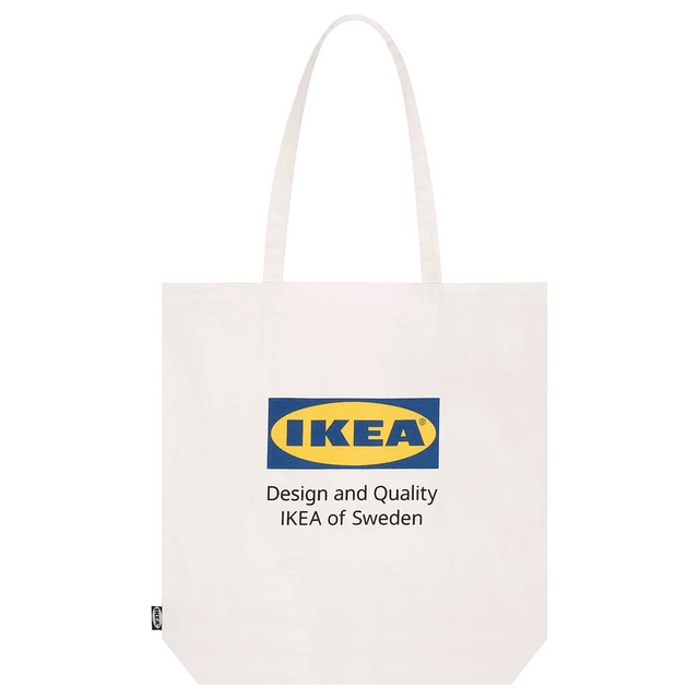  IKEA Utility Classic Canvas-Einkaufstasche
