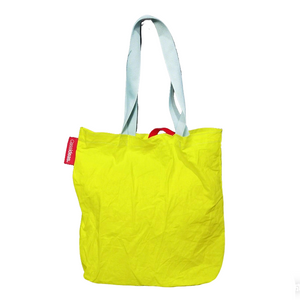 Bolso tote de algod&oacute;n estilo perezoso Bloques de color