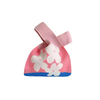 Bolso de mu&ntilde;eca con mini nudo y estampado de flores