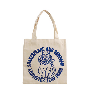 Bolso tote mini con dise&ntilde;o de gato de la librer&iacute;a de Par&iacute;s