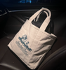 Bolso tote de lona juvenil con asa suave de gran capacidad