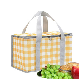 Faltbare, isolierte Picknick-K&uuml;hltasche aus Oxford-Stoff