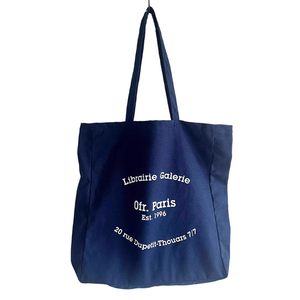 Canvas-Einkaufstasche im franz&ouml;sischen Stil, &uuml;bergro&szlig;, l&auml;ssig