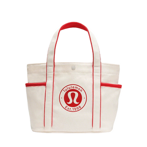 Wasserabweisende Canvas-Schultertasche mit mehreren Taschen