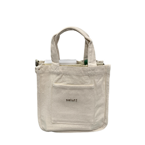 Minimalistische Canvas-Umh&auml;ngetasche f&uuml;r Damen